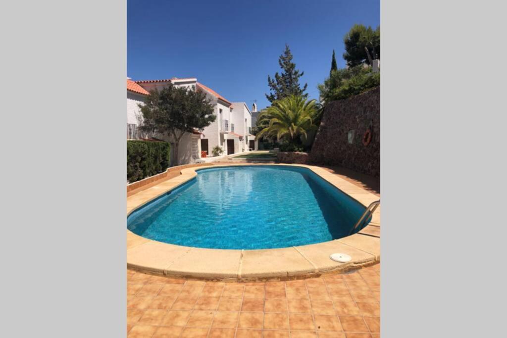 Precioso apartamento con piscina y vistas al mar Almería Exterior foto